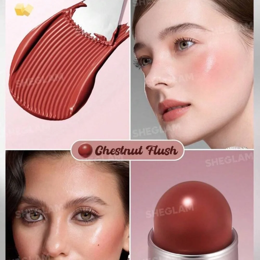 SHEGLAM Buttery Bliss Blush Stick-Chestnut Flush Graduation Birthday Summer - Picture 2 of 5